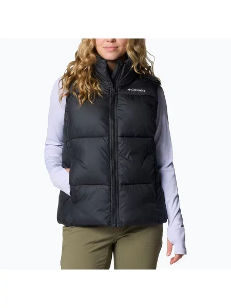 Vestă bărbați Columbia Puffect black negru