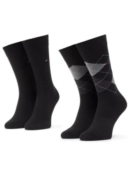 Tommy Hilfiger zokni 2 pár fekete