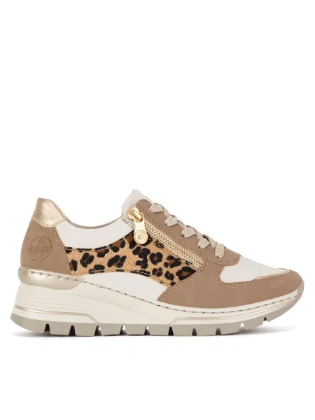 Sneakersy Rieker béžová