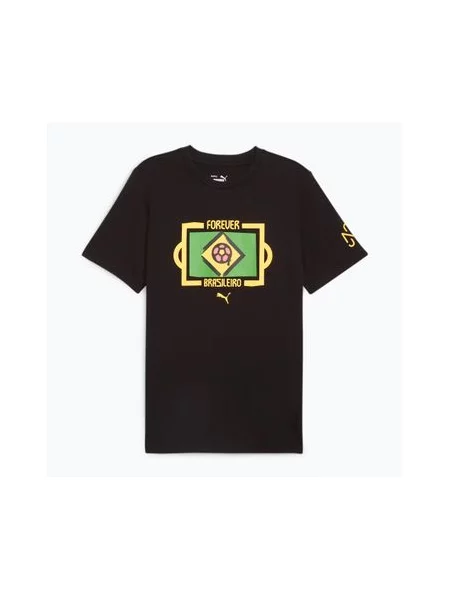 Футболка футбольна PUMA Neymar Jr Tee puma black чорна