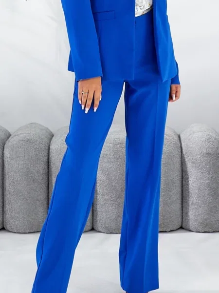 Штани класичні LadyLike бавовна/поліестер синій