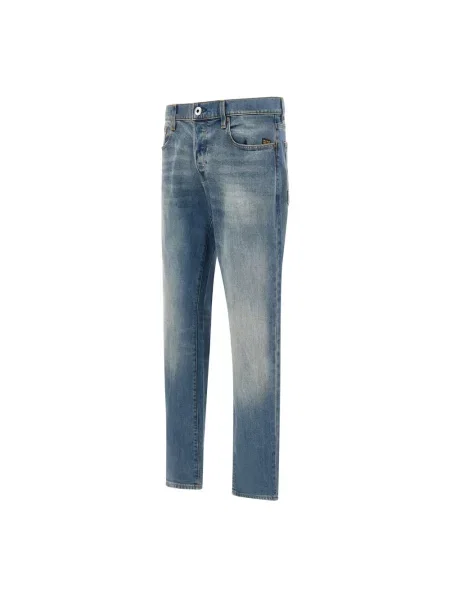Jeansy straight leg G-star Raw niebieskie