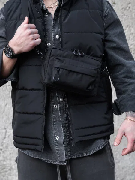 Сумка через плечо Without черная