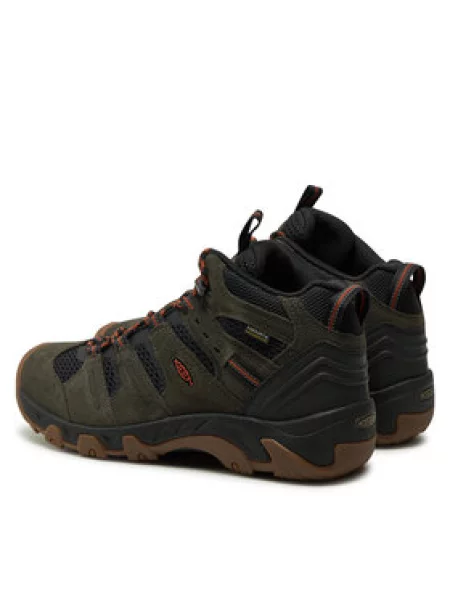 Keen Trekking čevlji Headout Mid Wp zelena