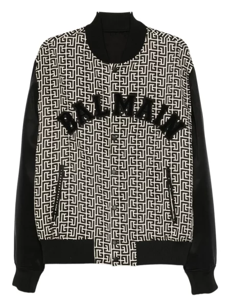 Kurtka bomber Balmain czarny