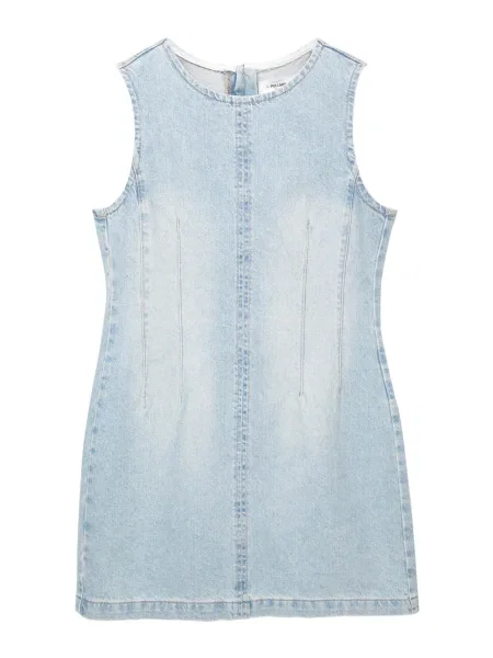 Pull&Bear Šaty džínovina modrá