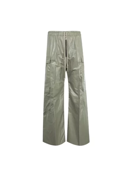 Spodnie cargo Rick Owens zielone
