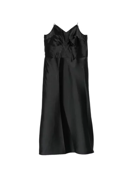 Rochie midi Calvin Klein Collection cu bretele negru