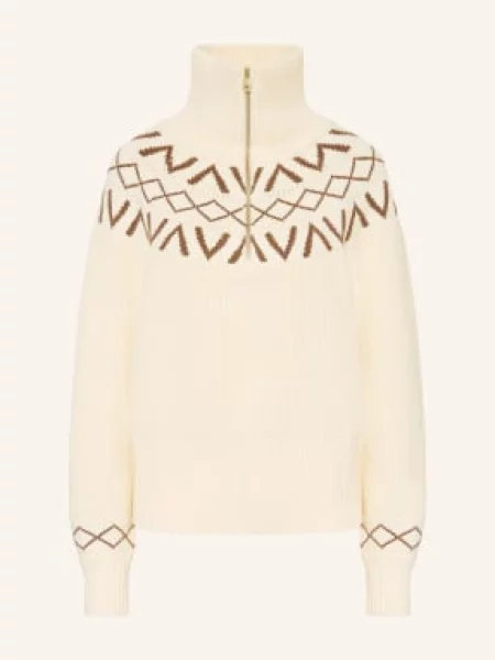 Sweter Varley brązowy