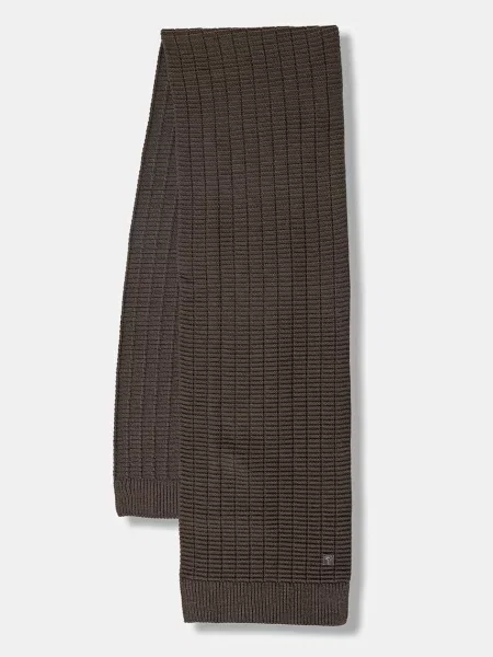 Шерстяной шарф Joop! коричневый