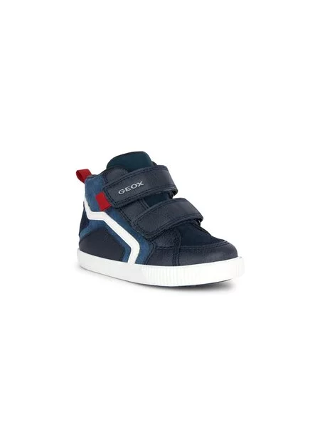 Sneakersy Geox B Kilwi Boy M Tmavomodrá