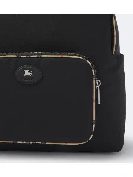 Rucsac Burberry în carouri negru