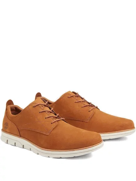 Botine Timberland cu șireturi din dantelă maro