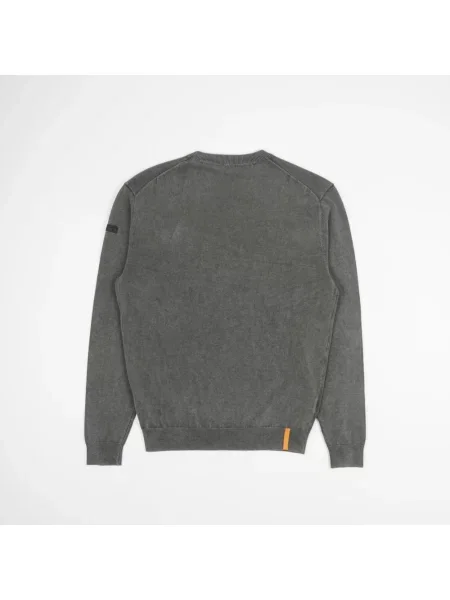Lniany sweter Rrd zielony