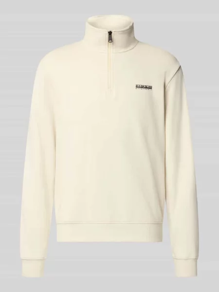 Bluza ze stójką Napapijri biała