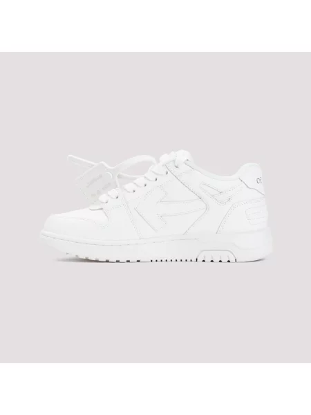 Off-White Out of Office sneakersy skórzane białe