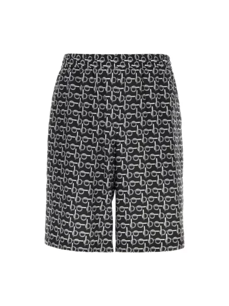 Bermudy Burberry czarne