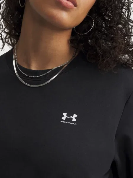 Махровый лонгслив Under Armour черный