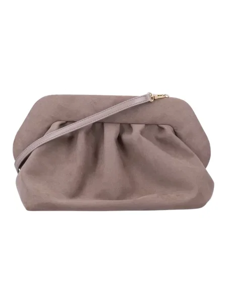 Kopertówka Themoirè zamszowa szara