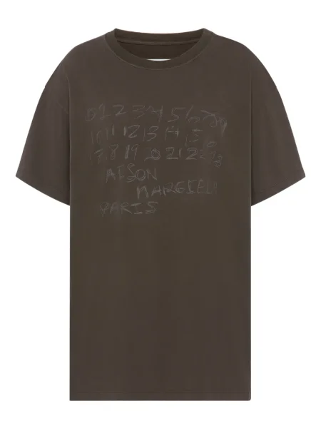 Tricou Maison Margiela maro