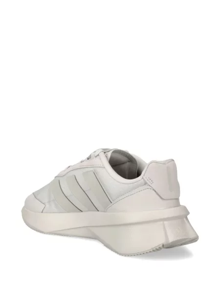 Sneakersy Adidas Terrex w paski z nadrukiem skórzane czarne