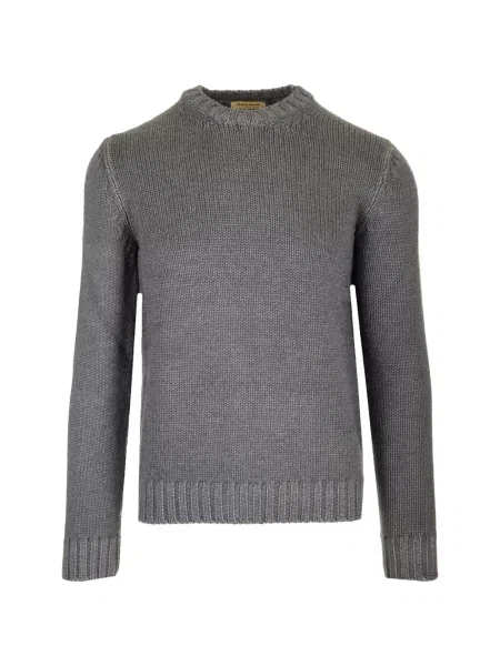 Pulover Al Duca D’aosta 1902 de lână chunky gri
