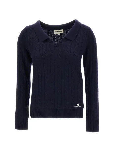 Gulerat tricou polo Shushu/tong albastru