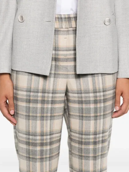 Pantaloni Peserico în carouri