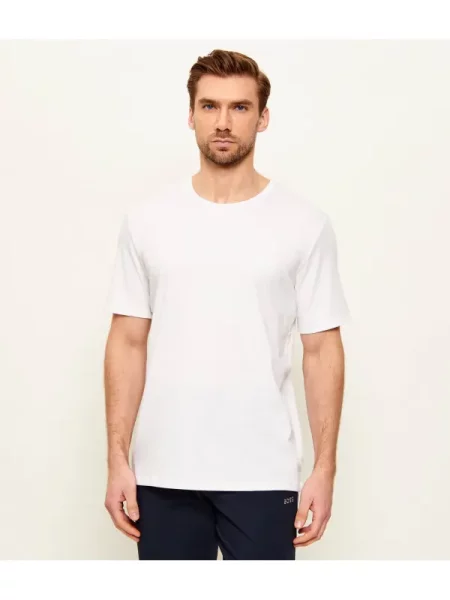 BOSS Orange Tricou Mix&Match murdar alb