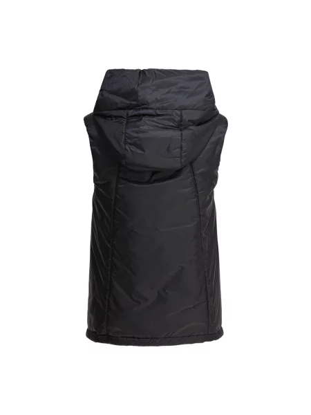 Lniana kamizelka Max Mara czarna