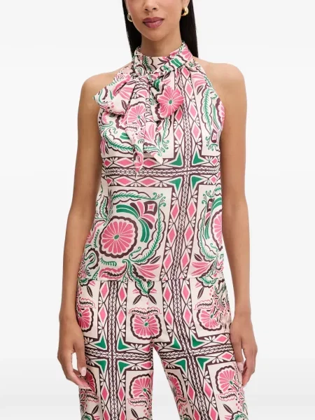 Bluză Morgan cu funde cu model floral