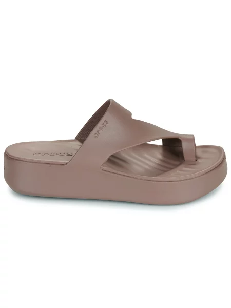 Pantofi Crocs cu platformă maro