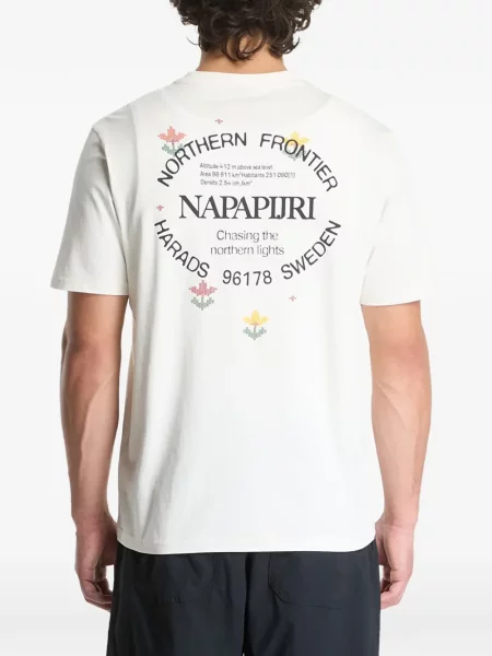 Scurt tricou Napapijri cu imagine