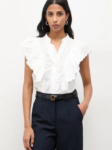 Majica Answear.LAB bela