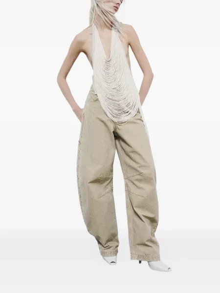 Blugi Patrizia Pepe din canvas