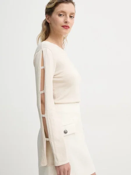 Bruuns Bazaar pulover femei light bej