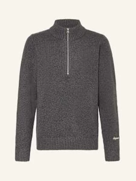 Jack&Jones Svetr Troyer Jornorrebro tmavě šedá
