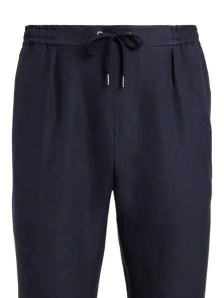 Pantaloni Ralph Lauren Purple Label plisate albastru
