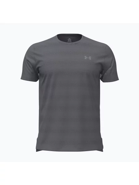 Tricou de alergare pentru bărbați Under Armour Velociti castlerock/anthracite