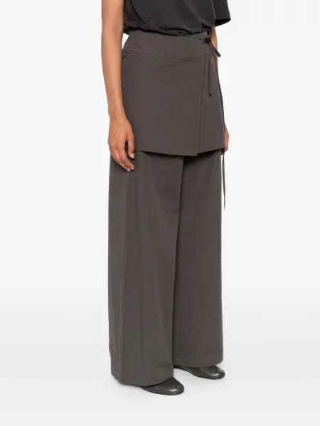 Pantaloni Eleh plic maro