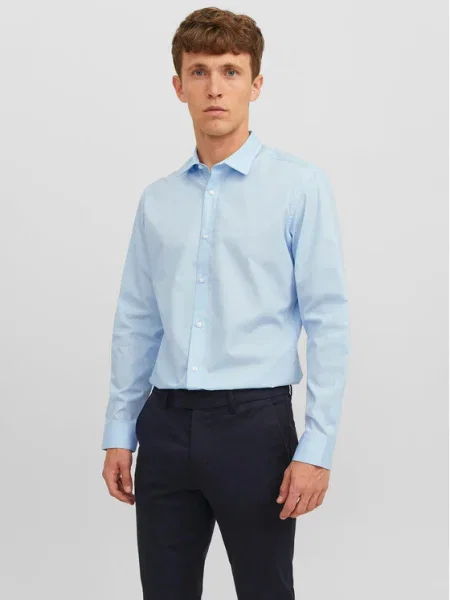 JACK & JONES Cămașă JJJoe deschis albastru