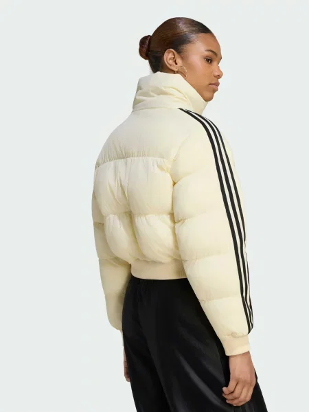 Демисезонная куртка Adidas желтая