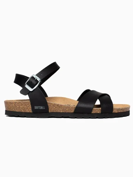 Bayton Sandale gri argintiu negru