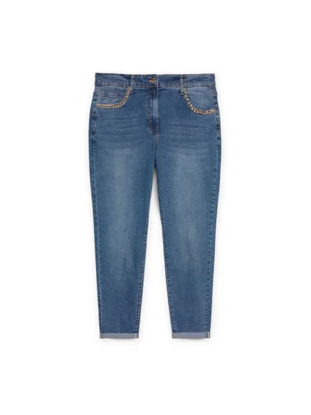 Jeansy Fiorella Rubino niebieskie