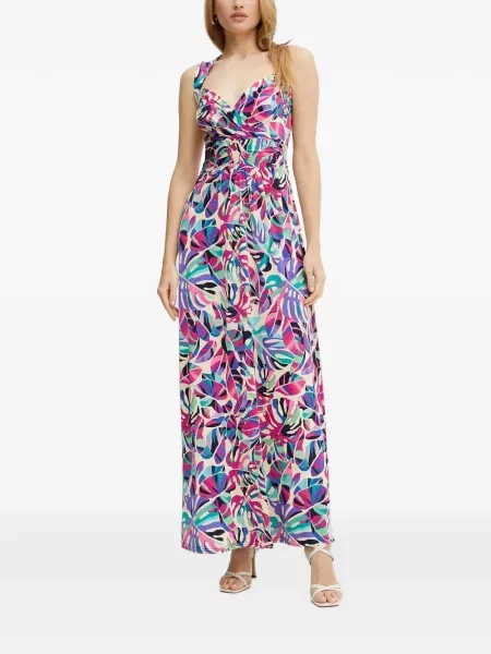 Rochie maxi Morgan cu imagine cu imprimeu tropical
