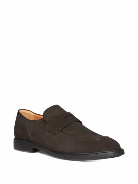 Pantofi loafer Church's din piele de căprioară maro