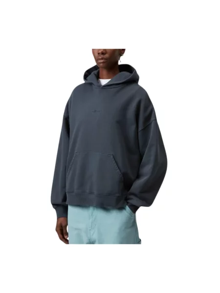 Carhartt WIP W Hooded Benton Sweat bluza z kapturem niebieska