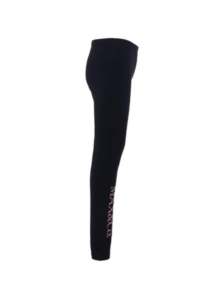 Legginsy dziecięce Max&co. niebieskie