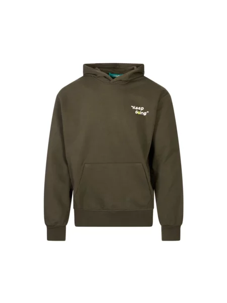 Bluza z kapturem Barrow z kapturem zielona