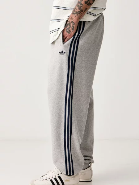 Adidas Originals спортен панталон мъжки с Adicolor сиво